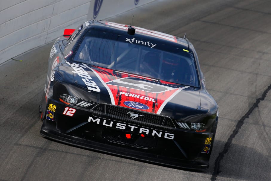 He also won Stage 1 and Logano (12) won Stage 2. They finished 1-2 in the race. He also won Stage 1 and Logano (12) won Stage 2. They finished 1-2 in the race.
